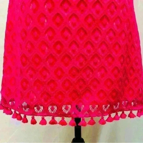 Lilly Pulitzer Dragonfruit Pink Ombre Marquette Shift Dress X Small - Picture 8 of 15